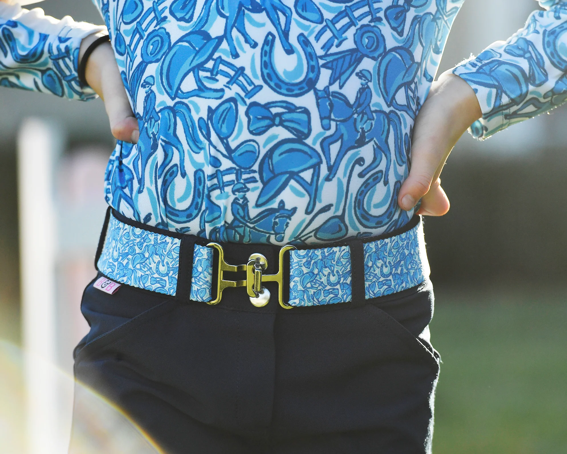 Belle & Bow Equestrian Children’s Belt - Image 9