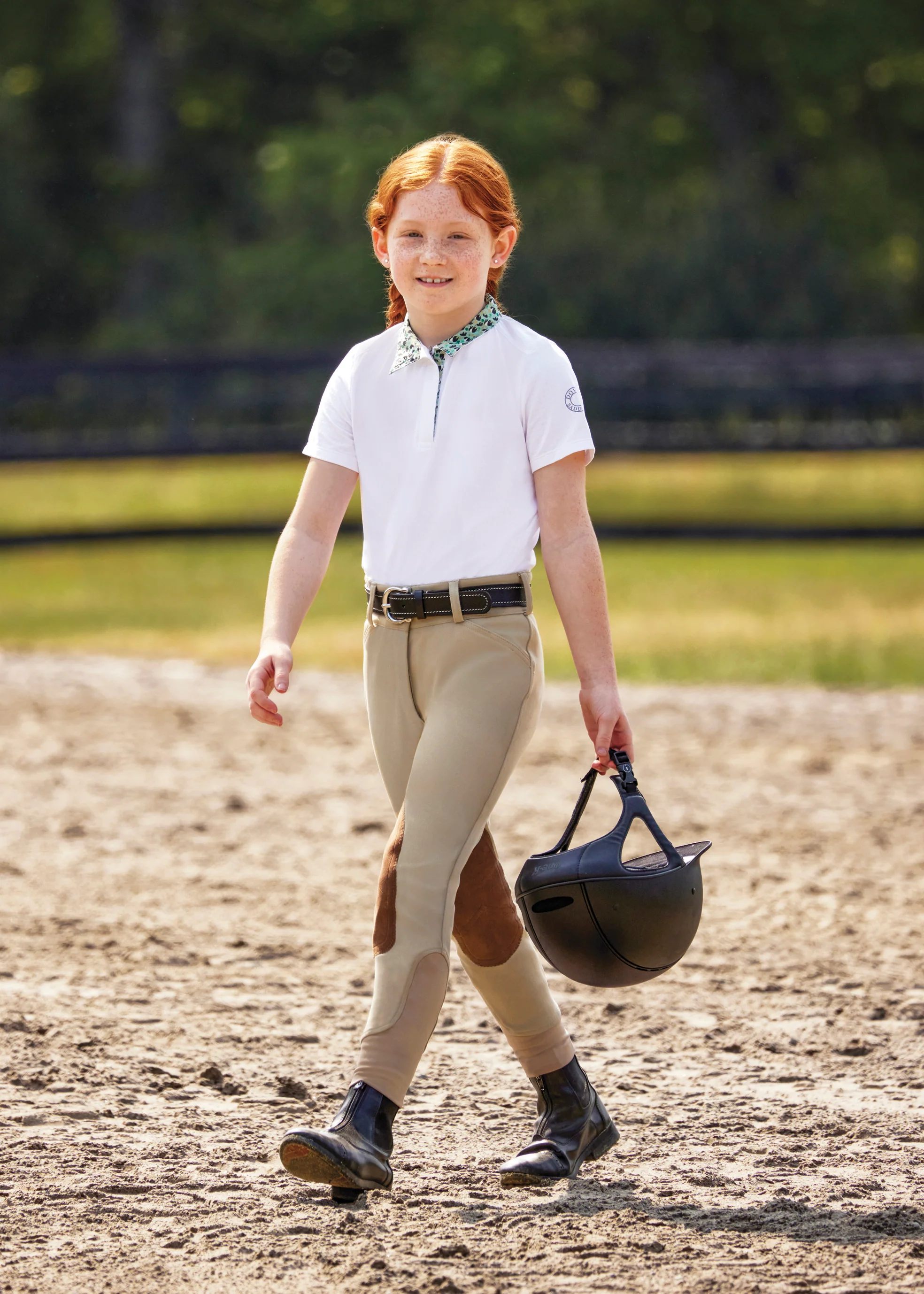 CoolBlast® 100 Kids’ Showtime Short Sleeve Show Shirt - Image 3