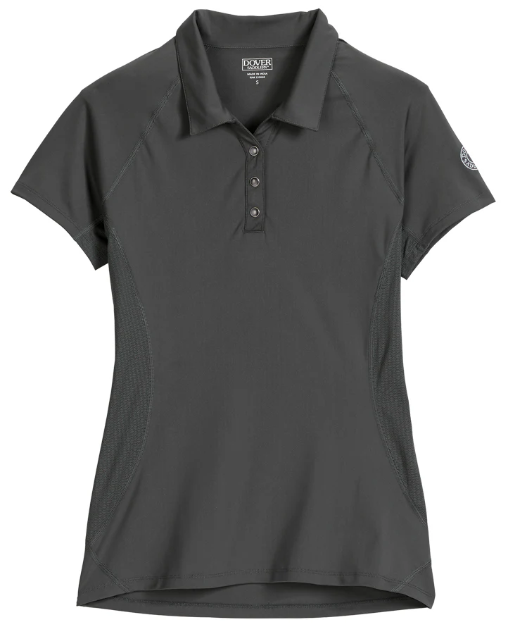 DS Ladies’ Iva Short Sleeve Polo Shirt - Image 5
