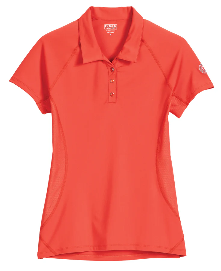DS Ladies’ Iva Short Sleeve Polo Shirt - Image 7