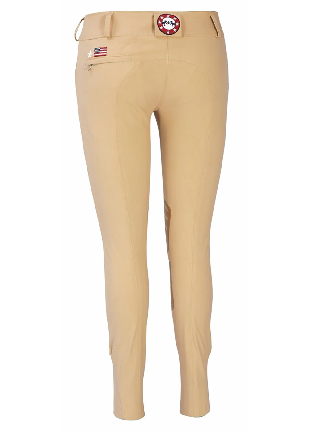Equine Couture™ Ladies' Brittni Silicone Knee-Patch Breech - Image 12