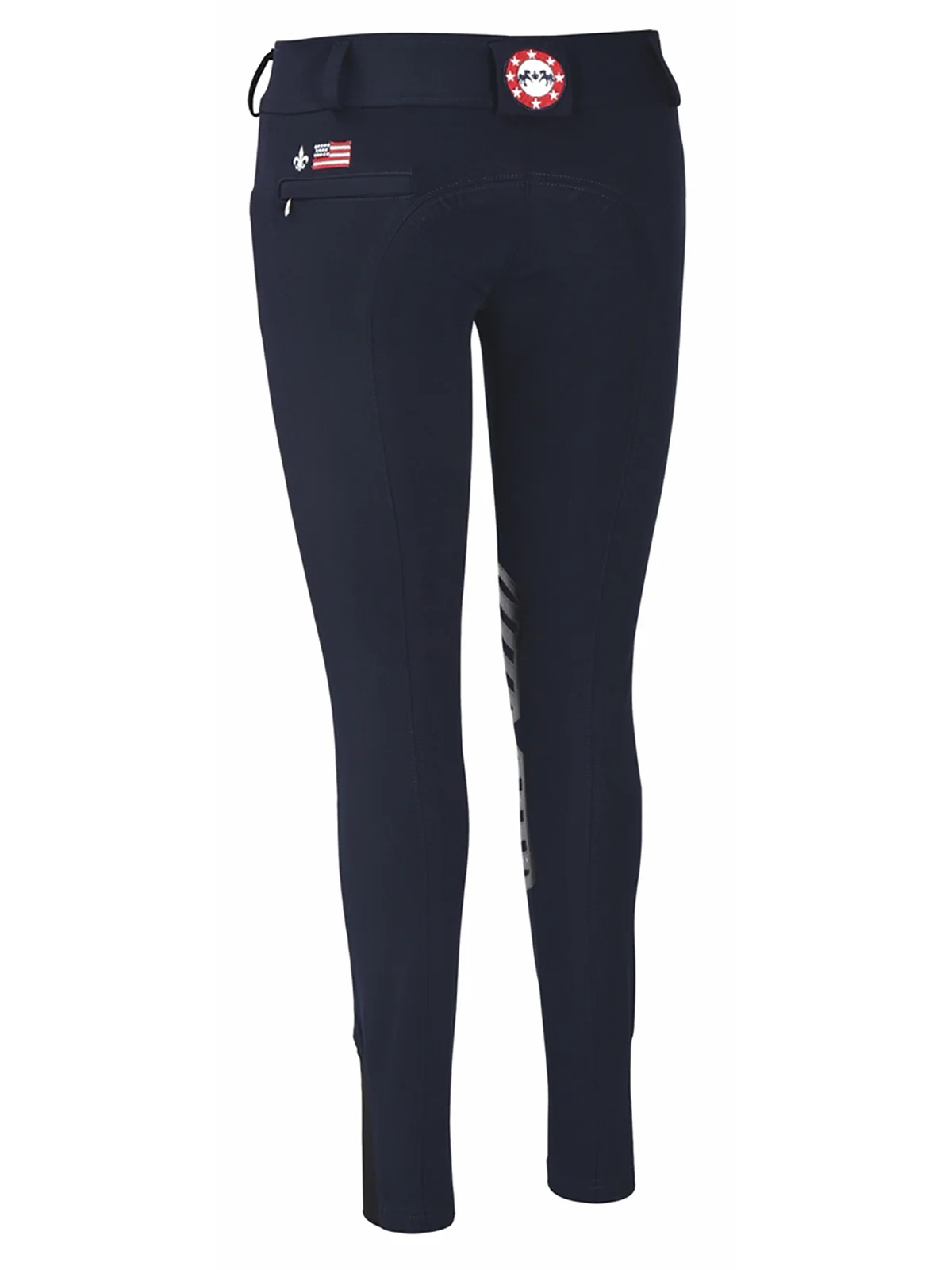 Equine Couture™ Ladies' Brittni Silicone Knee-Patch Breech - Image 20