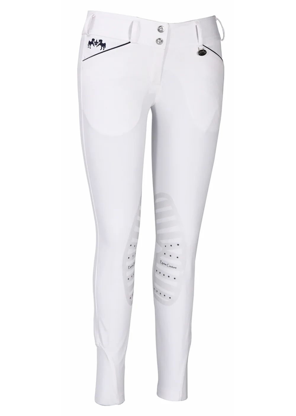Equine Couture™ Ladies' Brittni Silicone Knee-Patch Breech - Image 25