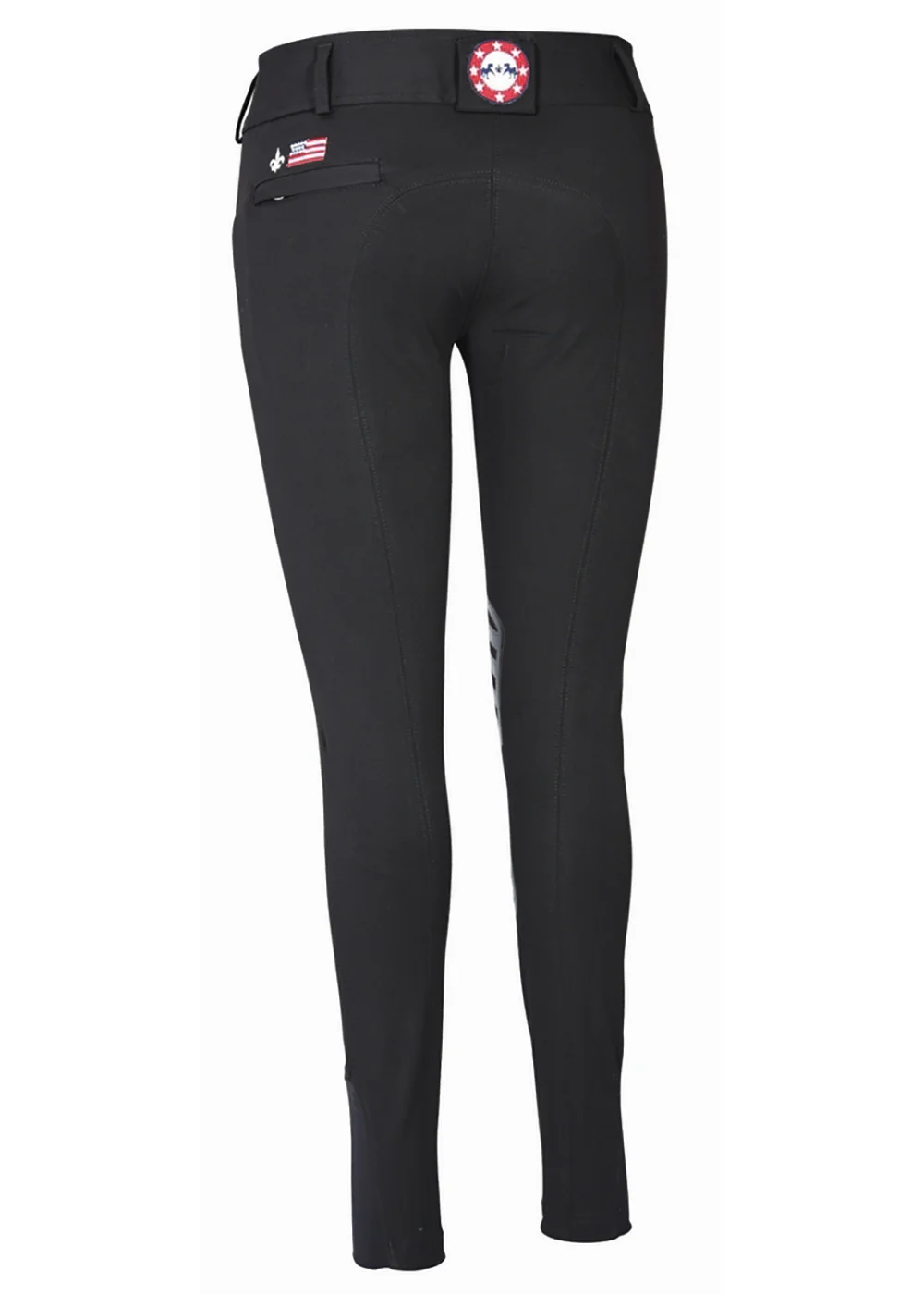 Equine Couture™ Ladies' Brittni Silicone Knee-Patch Breech - Image 5
