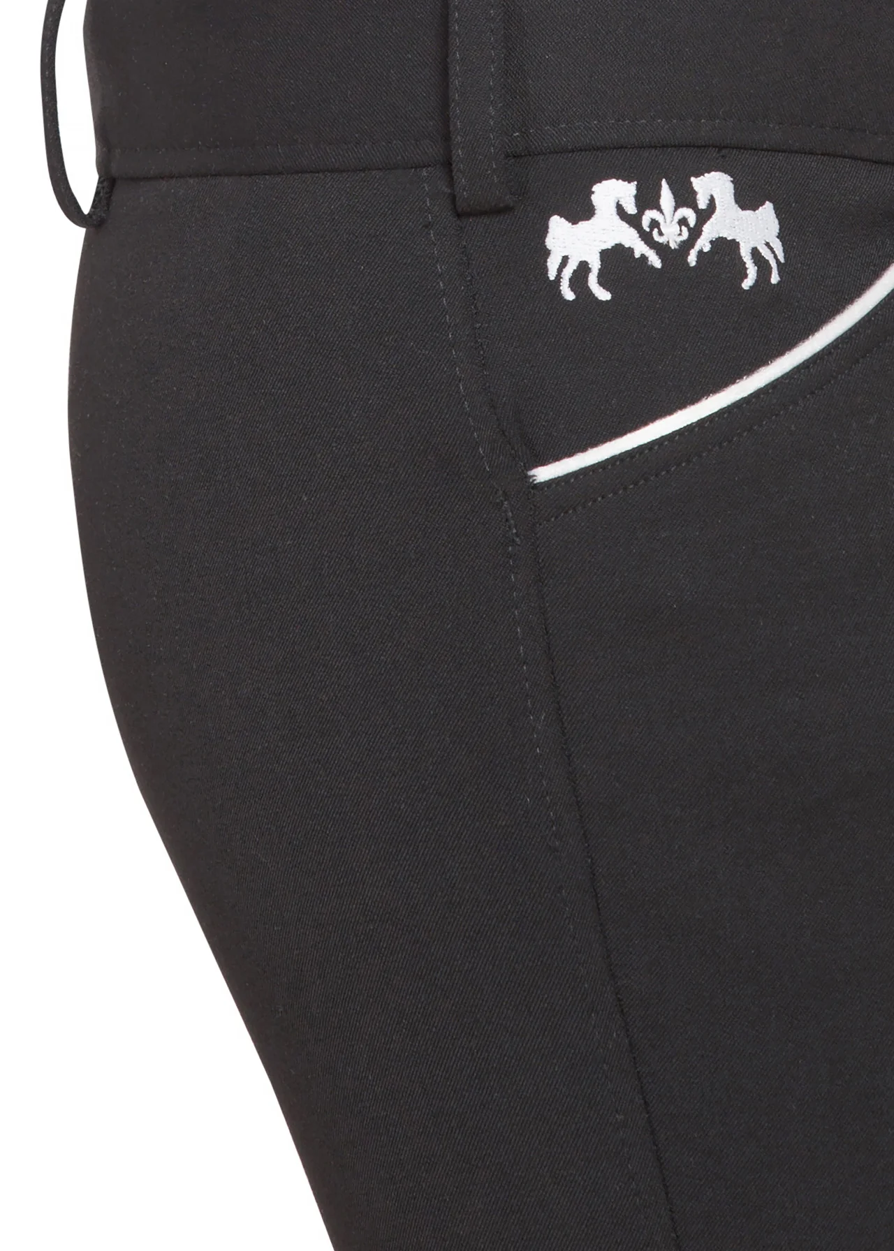 Equine Couture™ Ladies' Brittni Silicone Knee-Patch Breech - Image 6