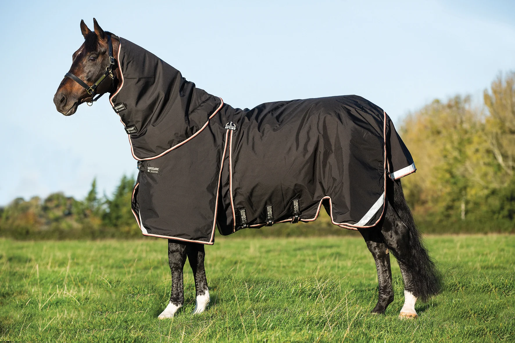 Horseware® Ireland Rambo® Optimo Turnout Blanket - Image 4