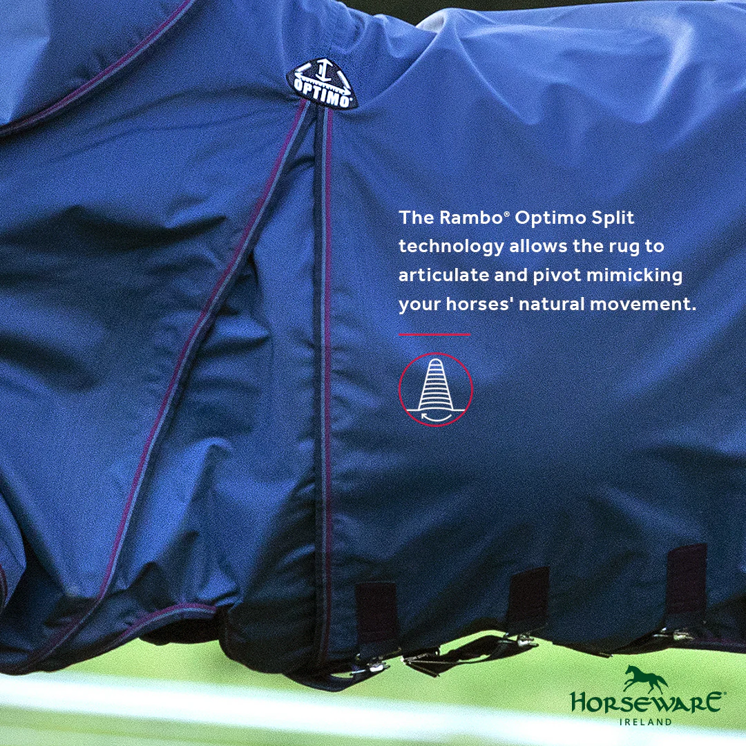Horseware® Ireland Rambo® Optimo Turnout Blanket - Image 9