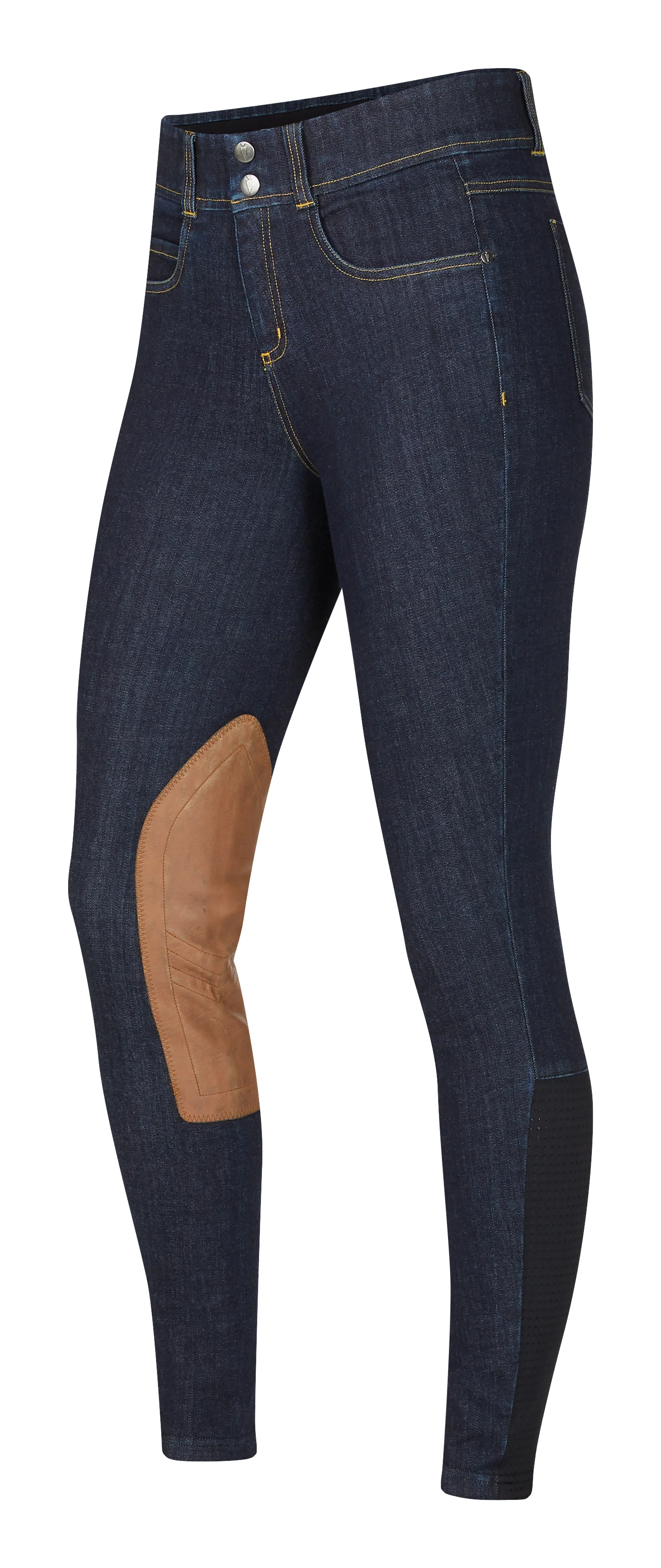 Kerrits® Ladies’ Stretch Denim Knee-Patch Breech - Image 4