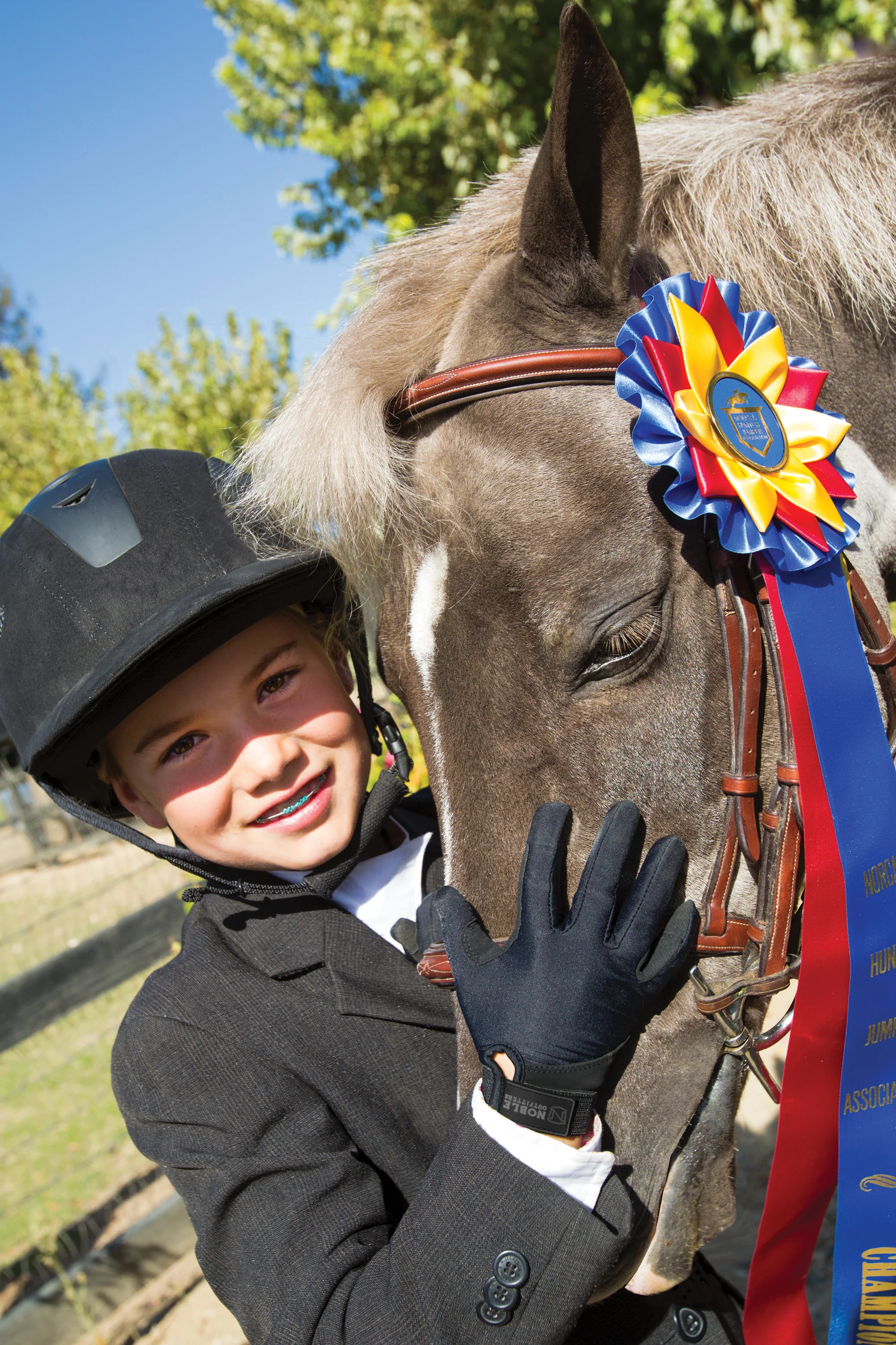 Noble Equestrian™ Kids' Perfect Fit Gloves - Image 9