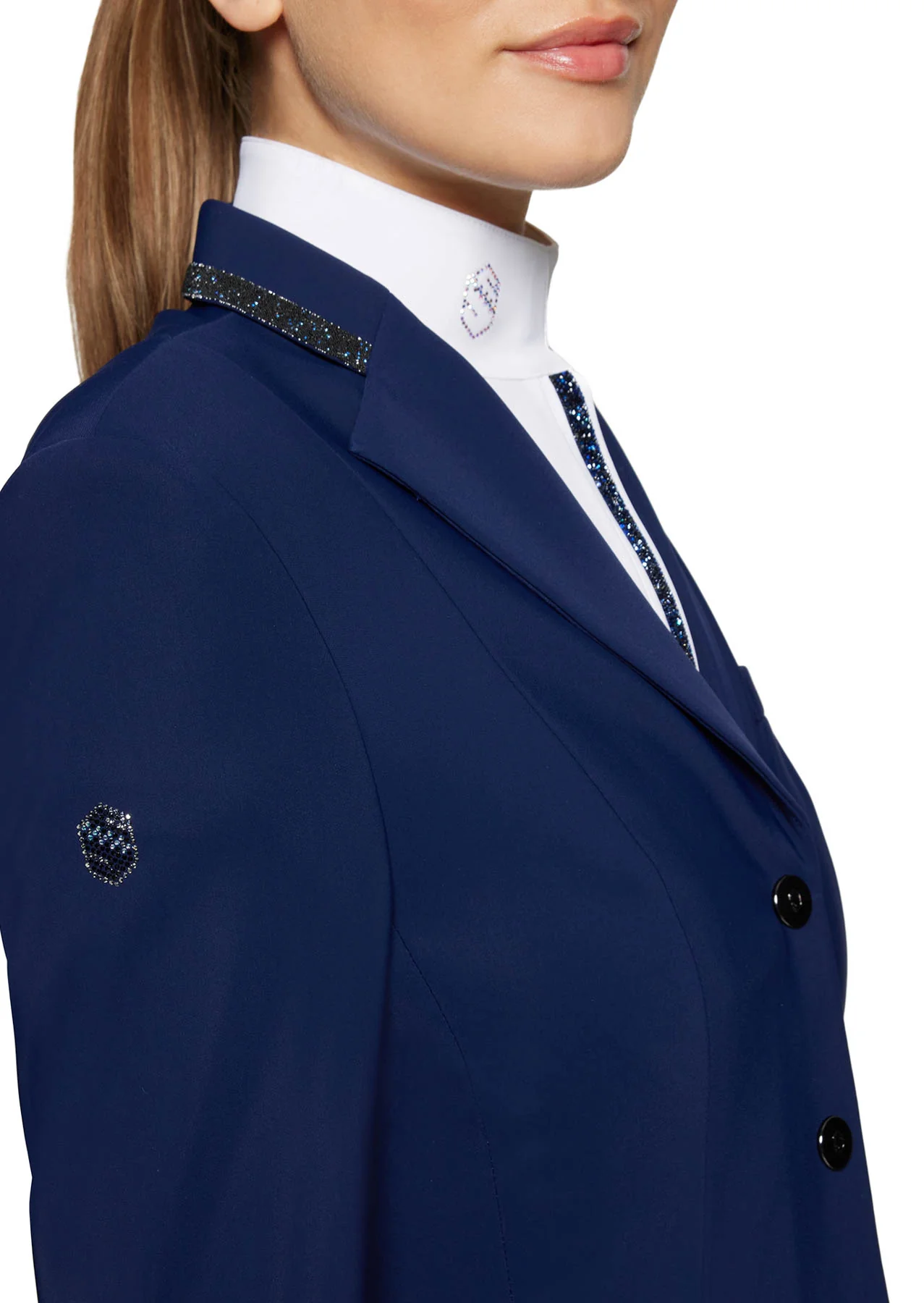 Samshield® Ladies’ Rafaella Crystal Fabric Show Coat - Image 4