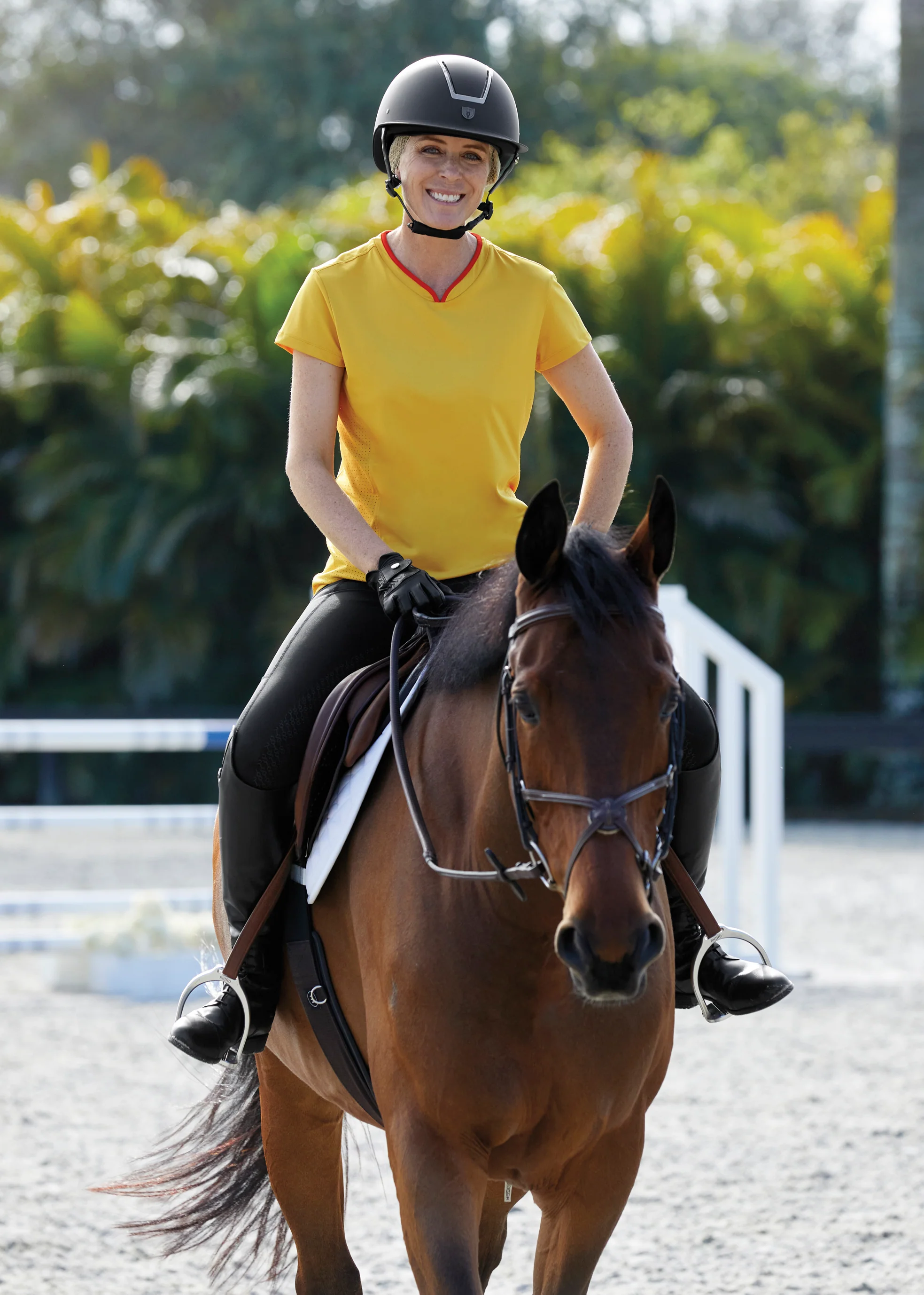 Stride™ Ladies’ Aria Short Sleeve Shirt - Image 7
