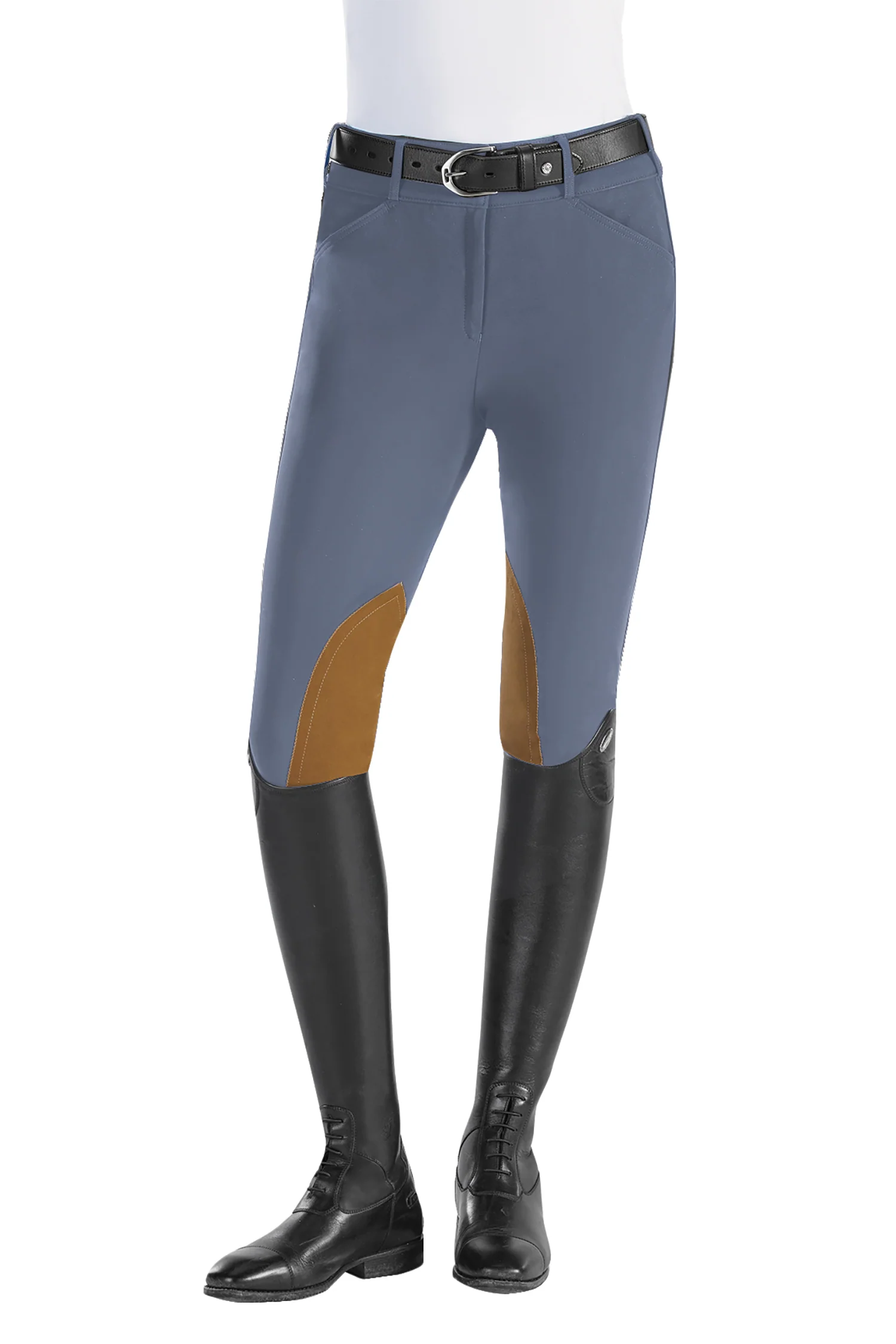 THE TAILORED SPORTSMAN™ Ladies’ Techno Lightweight Knee-Patch Front-Zip Breech - Image 10