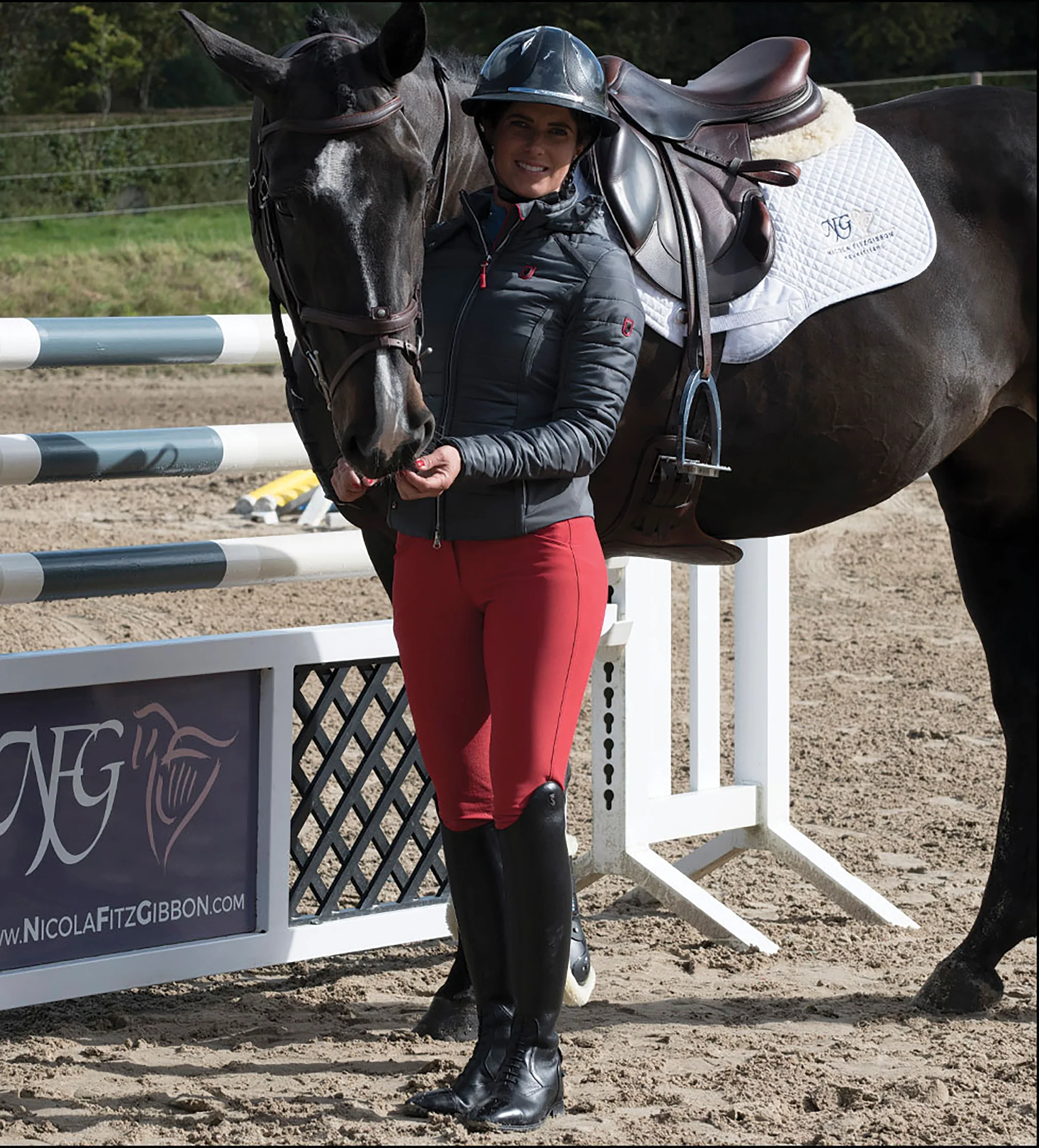 Tredstep™ Ladies’ Nero Knee-Patch Breech - Image 6